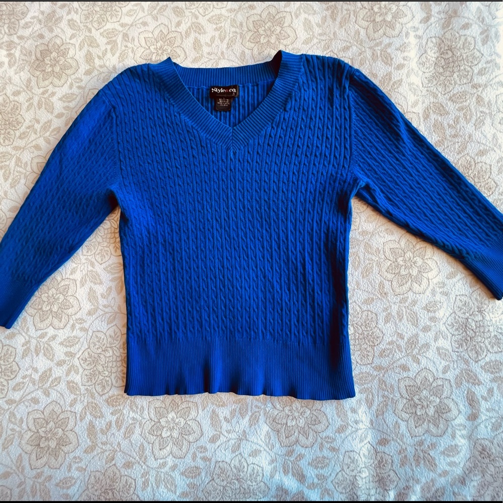 Super pretty Royal Blue Sweater
